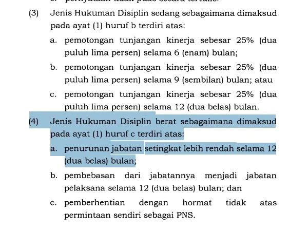 Potongan Peraturan Pemerintah (PP) Nomor 94 Tahun 2021