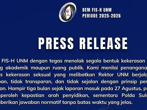 Ilustrasi artikel Tolak Kekerasan Seksual, BEM FISH UNM Akan Terus Mengawal Kasus Rektor UNM.